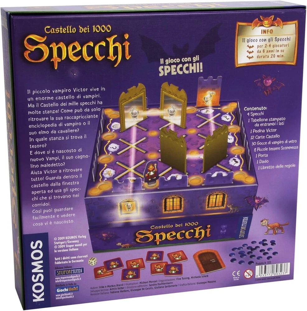 Kosmos Giochi Uniti Castle Of The Thousand Mirrors