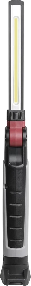 Kraftwerk 701.001.006 Led darbo lempa su 7 W Cob ir 3 W Smd reguliuojamo ryškumo dirbtuvių lempa 180° pasukama ir atlenkiama aliuminio galvutės korpusas su stipriu magnetu Darbo lempa prekė 701.001.006