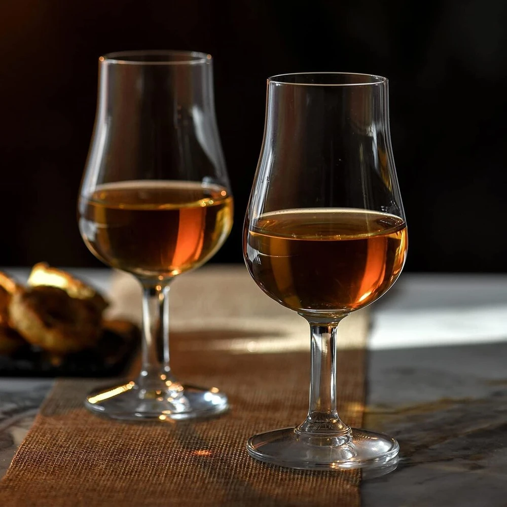 Krosno viskio degustacinės taurės | 6 vnt. rinkinys | 100 ml | Epicure kolekcija | Puikiai tinka namams, restoranams ir vakarėliams | Galima plauti indaplovėje