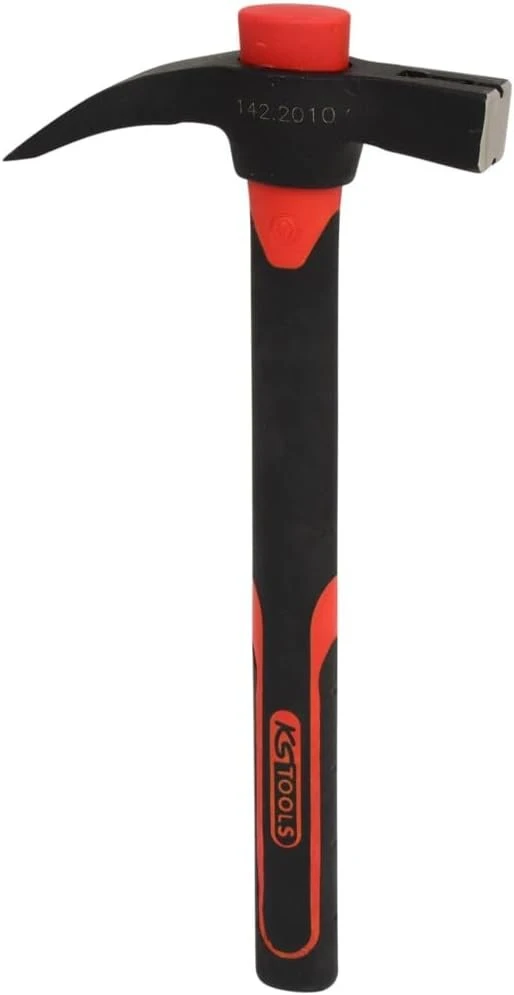 Ks Tools 142.2010 plaktukas su stiklo pluošto kotu, 700g