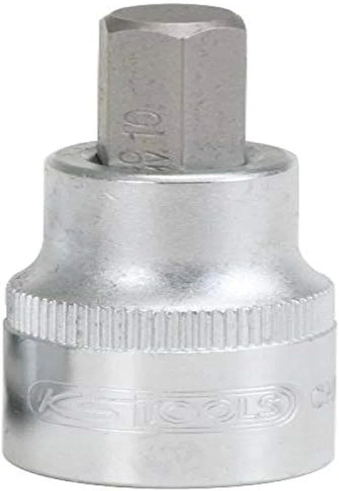 Ks Tools 911.1322 1/2" antgalio lizdas šešiakampis, trumpas, 22 mm