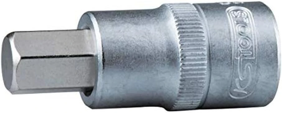 Ks Tools 911.1322 1/2" antgalio lizdas šešiakampis, trumpas, 22 mm