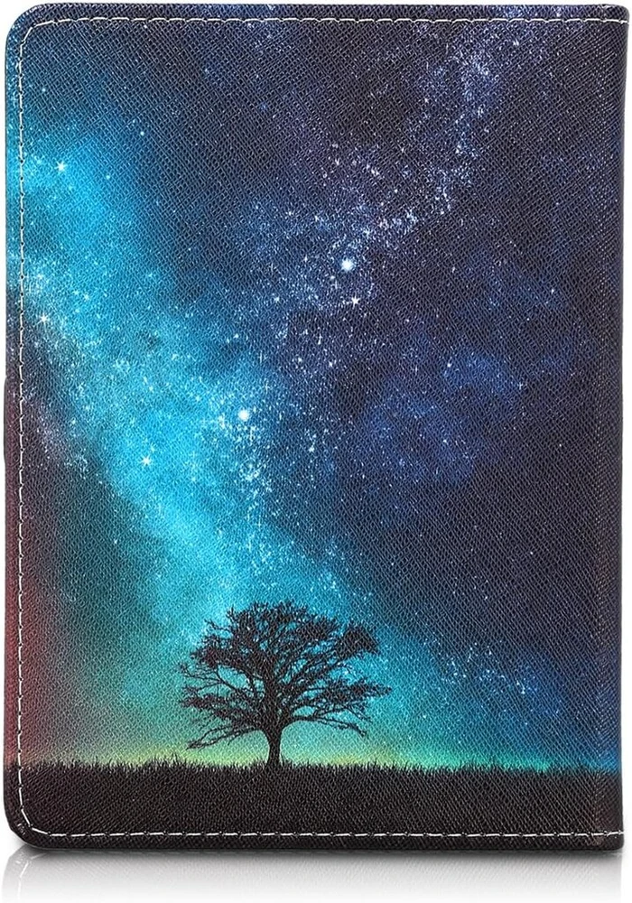 Kwmobile dėklas Tolino Vision 1/2/3/4 Hd, Galaxy Tree Meadow