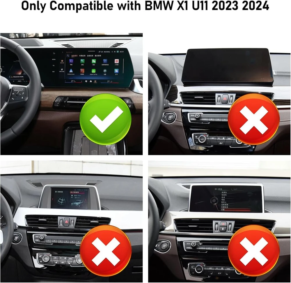 Laikiklis Bmw X1 U11 (2023-2025) navigacijos ekranui