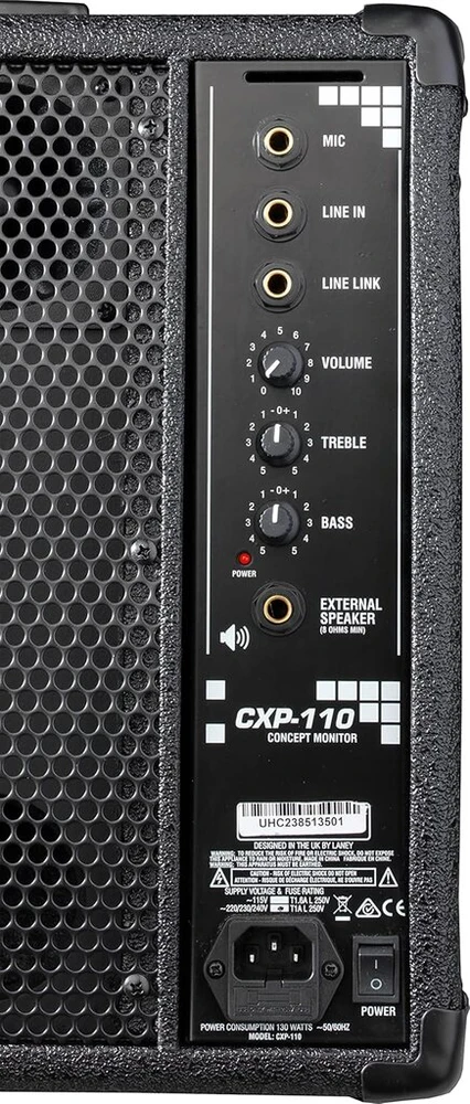 Kompiuterio kolonėlės Laney Cxp110 65 W aktyvus grindų monitorius