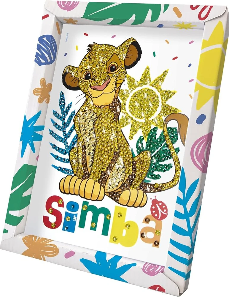 Lansay Collection Blizgučiai Simba Sequin Art