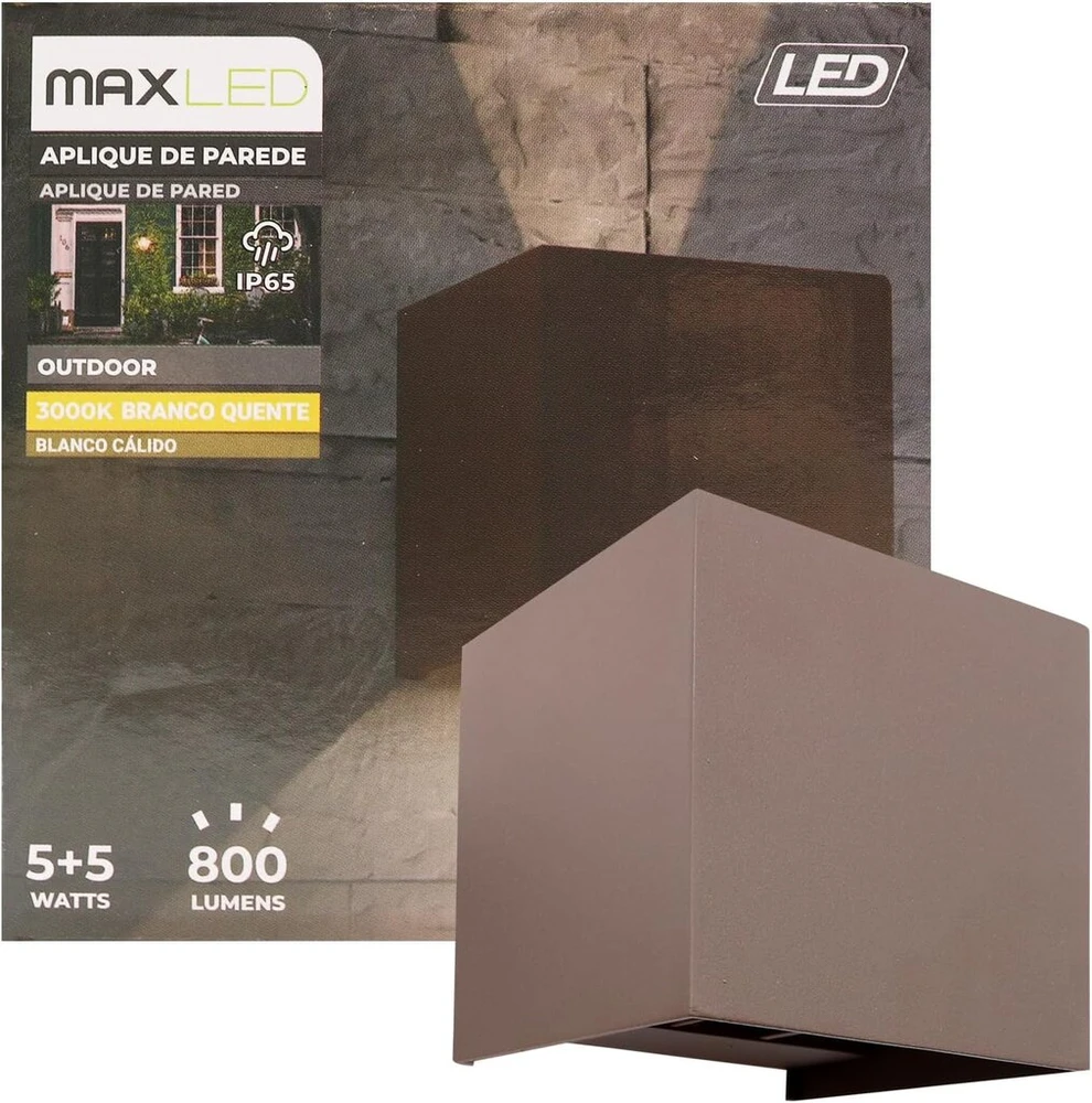 Lauko sieninis LED šviestuvas Maxled 10 W