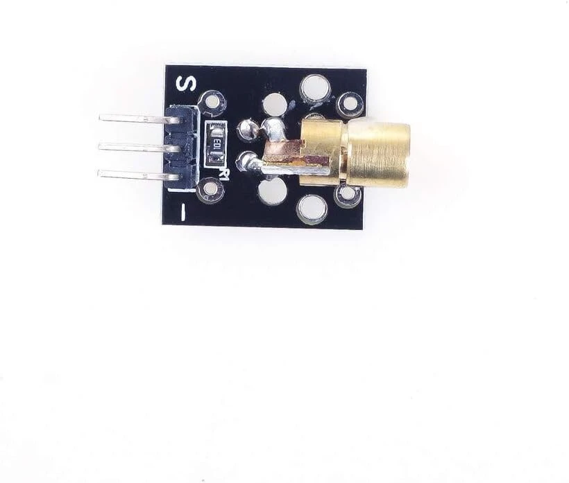 Lazerinis diodų modulis 5v 650nm raudonas taškas Arduino Raspberry