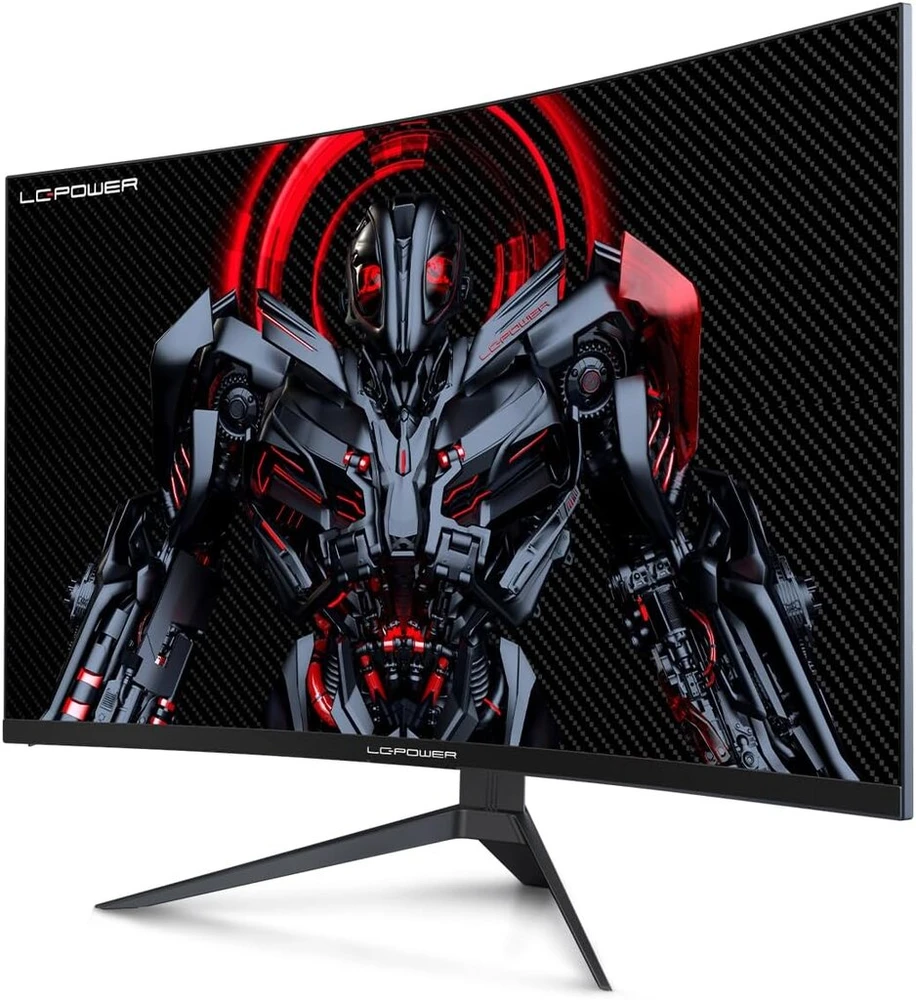 Lc-power 27" Fhd Curved žaidimų monitorius, 165hz, 1ms Mprt, Freesync