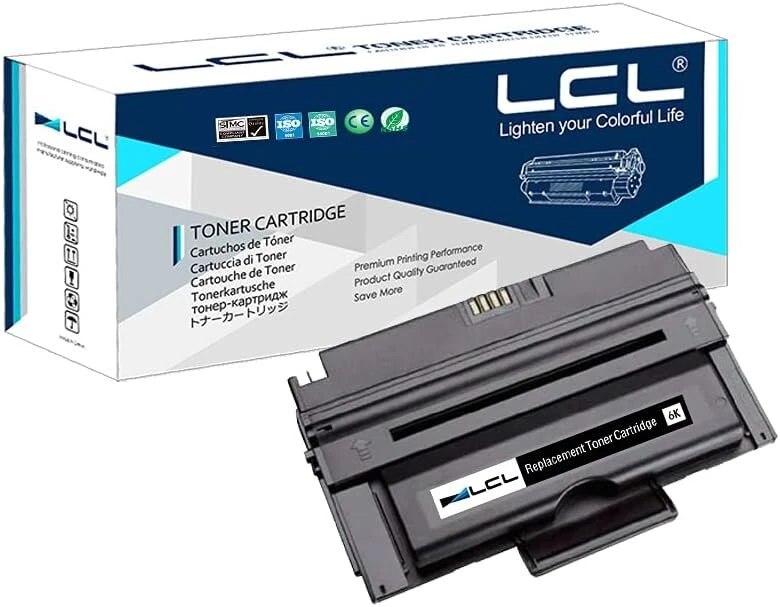 Lcl Suderinamas toneris 593-10329 593-10330 2235dn 2335d 2335dn 2355dn 6000 puslapių, skirtas Dell 2235dn 2335d 2335dn 2355dn (1 juodas)