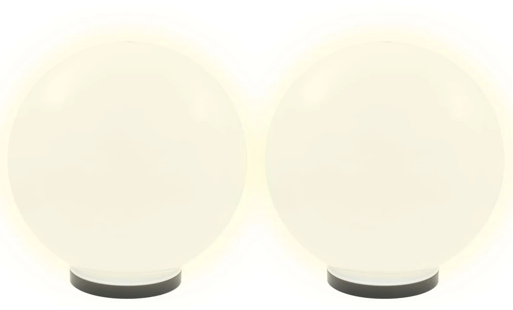 LED lempos, rutulio formos, 4vnt., sferinės, 40cm, PMMA