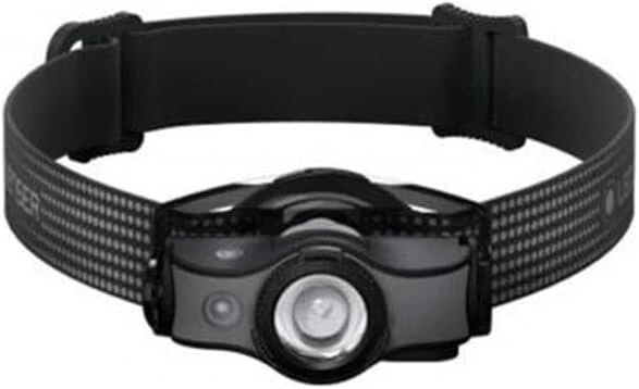 Ledlenser Mh5 Led galvos žibintas ir rankinis žibintas viename, skirtas laukui, maitinamas baterijomis arba akumuliatoriumi, 400 liumenų, raudonos šviesos funkcija, su baterija
