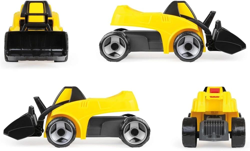 Lena 02145 Giga Trucks Pro X važiuojamasis krautuvas, tvirtas krautuvas su didele sėdyne, tvirtos plieninės ašys