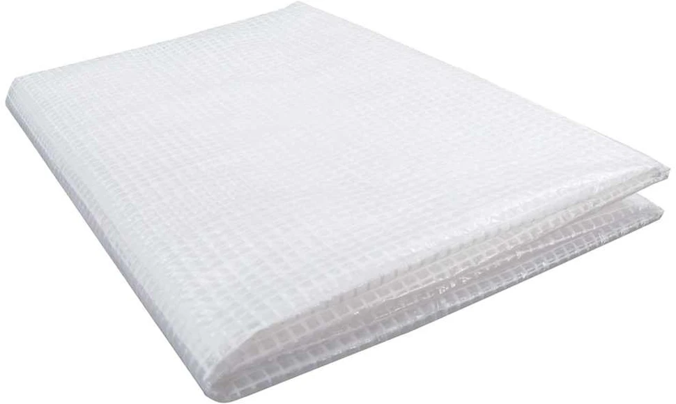 Leno tentas, baltos spalvos, 4x6m, 140g/m²