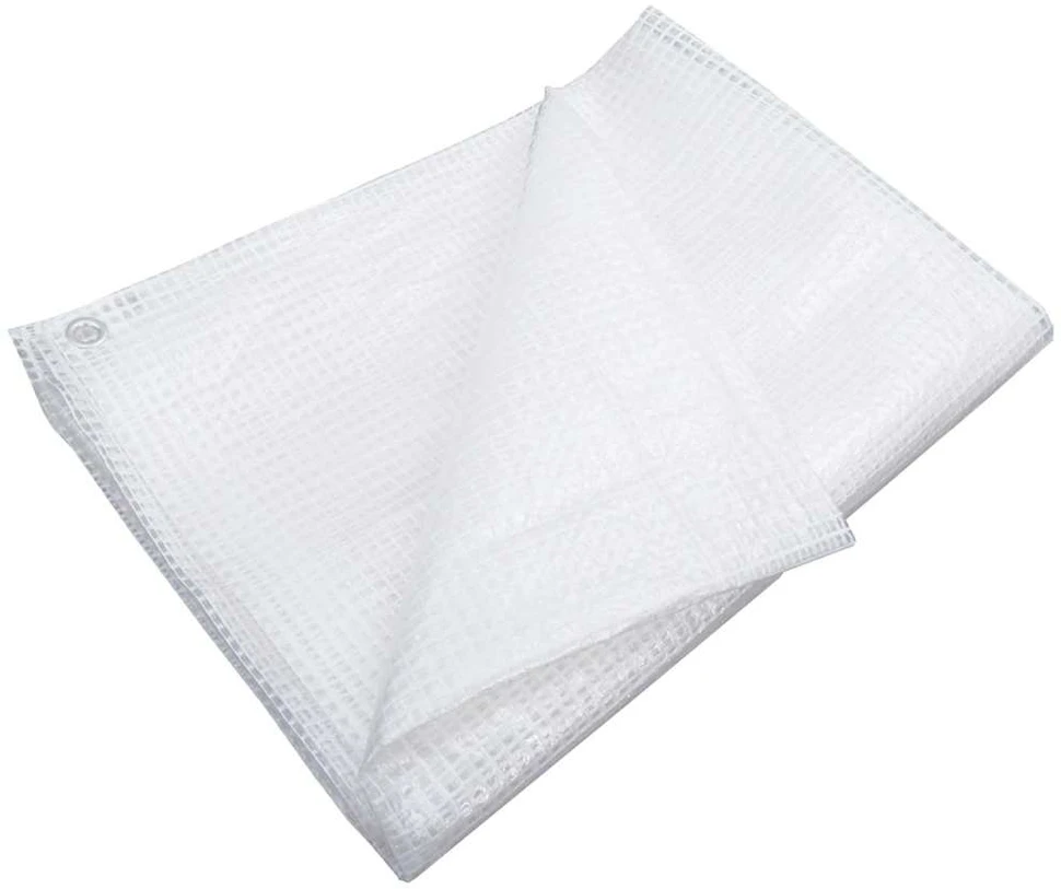 Leno tentas, baltos spalvos, 4x6m, 140g/m²