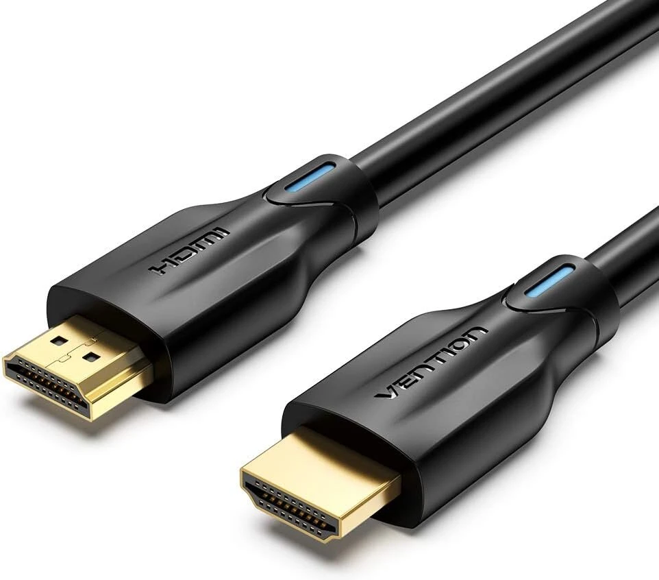 Lention Vention Aan 8k Hdmi kabelis 1 m juodas