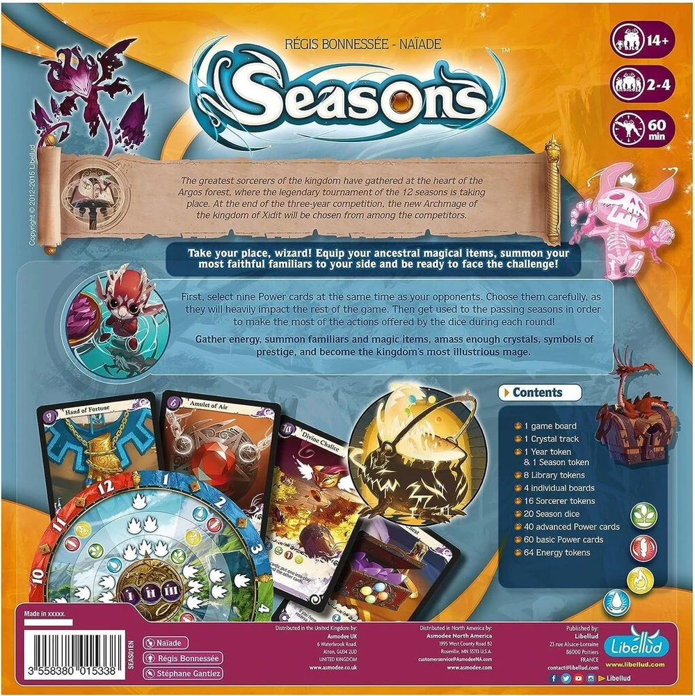 Libellud Seasons Seas01 stalo žaidimas