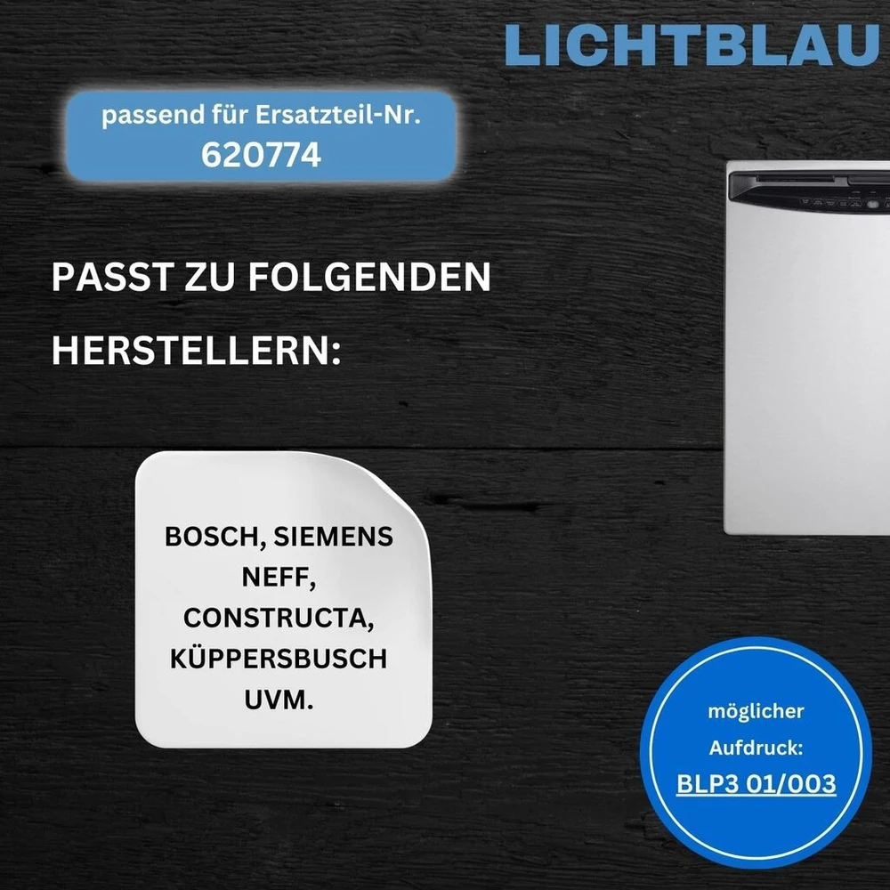 Lichtblau drenažo siurblys 00620774 indaplovei i tinka bosch, siemens, neff, constructa, küpperbusch ir daugeliui kitų. i copreci drenažo siurblys indaplovei blp3 01/003 620774