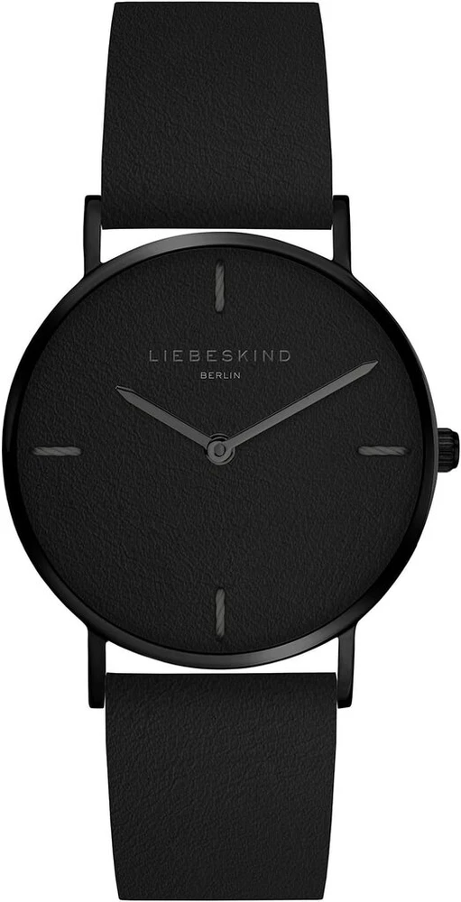Liebeskind laikrodis Lt-0134-lq Ip juodas ir nerūdijančio plieno auskarai juodi Lj-0615-e-11, modernūs ir madingi