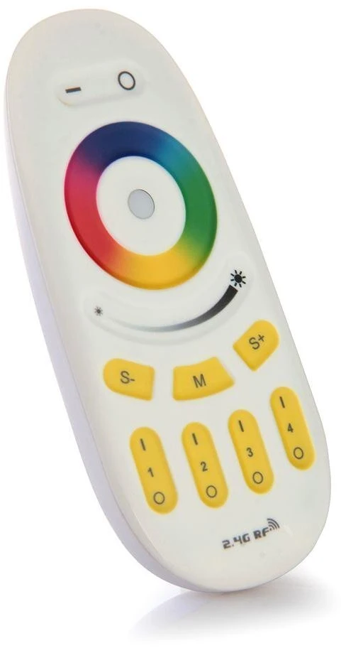 Lighteu®, Originalus Milight Miboxer spalvotas 4 zonų Rgbw reguliuojamas 2.4 Ghz Rf nuotolinio valdymo pultas, Fut096