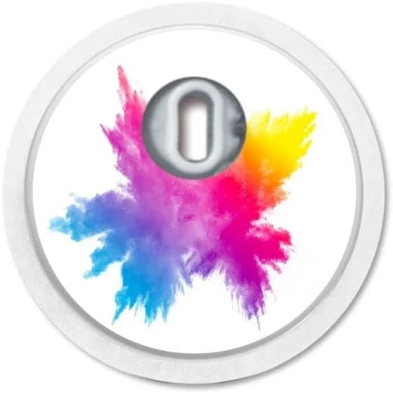 Lipdukai Freestyle Libre 3, 4 vnt. rinkinys, Holi dizainas