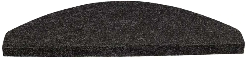 Lipnūs laiptų kilimėliai, 10vnt., antracito, 65x22,5x3,5cm