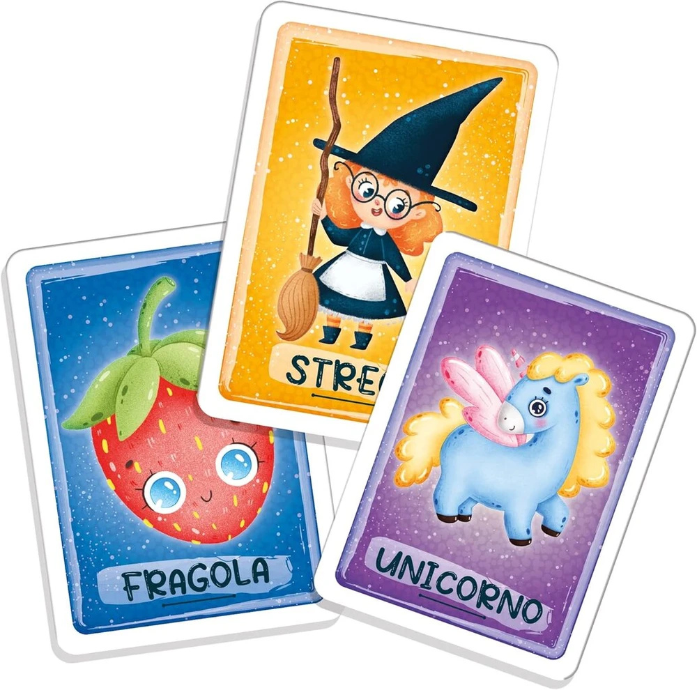 Lisciani Giochi, Ludoteca Le Cards of Children from Fier, spalvotos kortelės, 96695