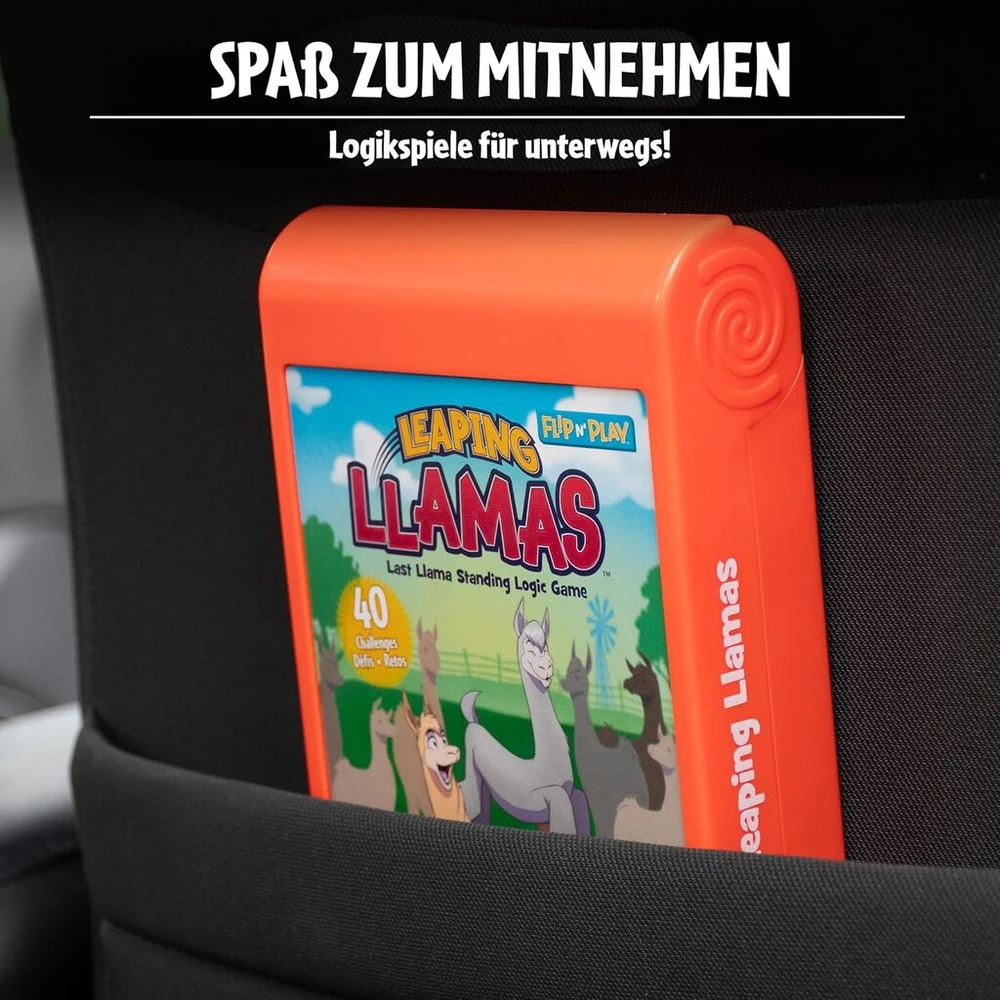 Logic game "leaping Llamas" su 40 iššūkių nuo 8 metų