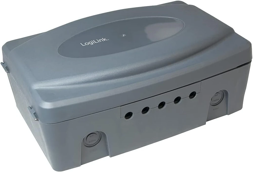 Logilink Lps223 Lauko Elektros Dėžutė, Pilka, Ip54, 32x21x11.5cm