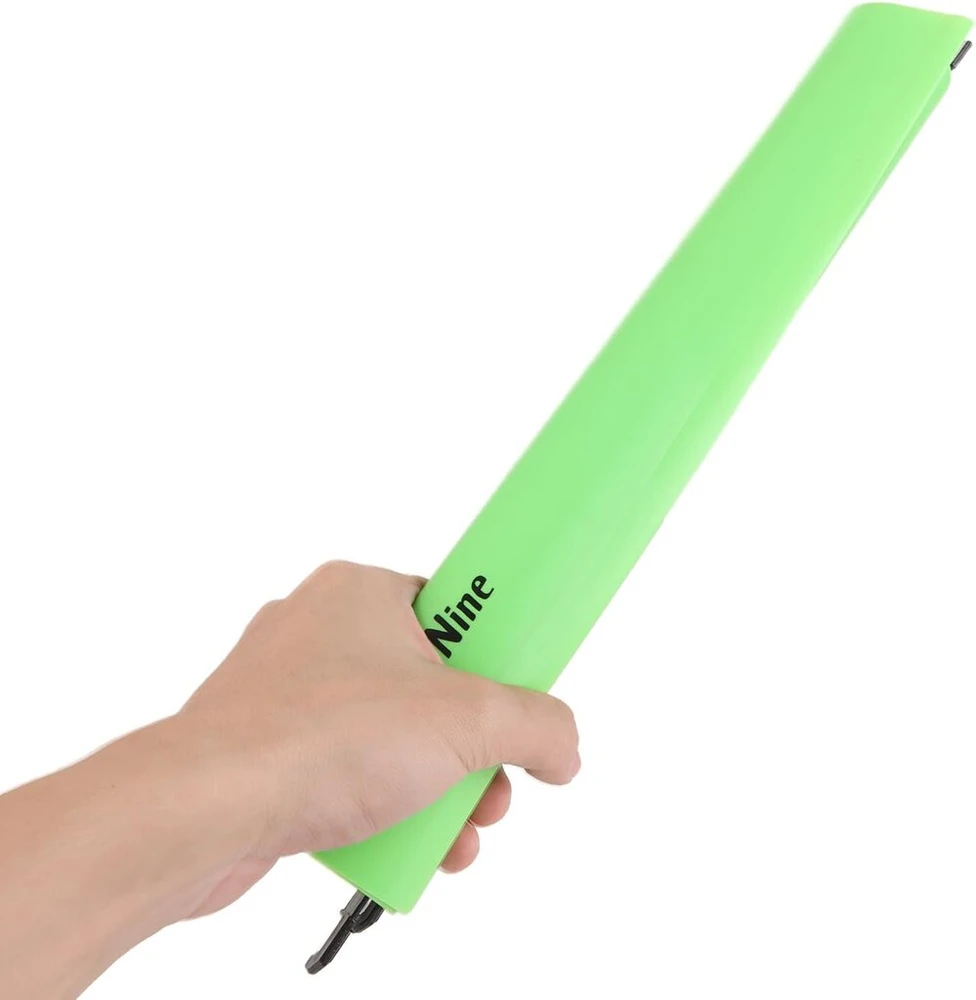 Lolysic pakabinamų bylų rinkinys, 20 vnt., 244 x 314 mm, polipropileninė kartoteka su 20 papildomų spaudžių su etiketėmis biurui, mokyklai ir stalui (emerald)