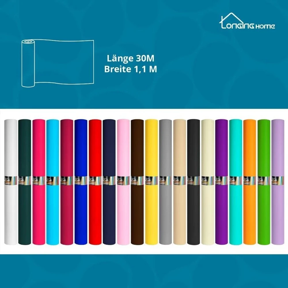 Lonans Home Longing Home staltiesės rulonas, 1.1 x 30 m, violetinis, vienkartinis, neaustinis, į audinį panašus