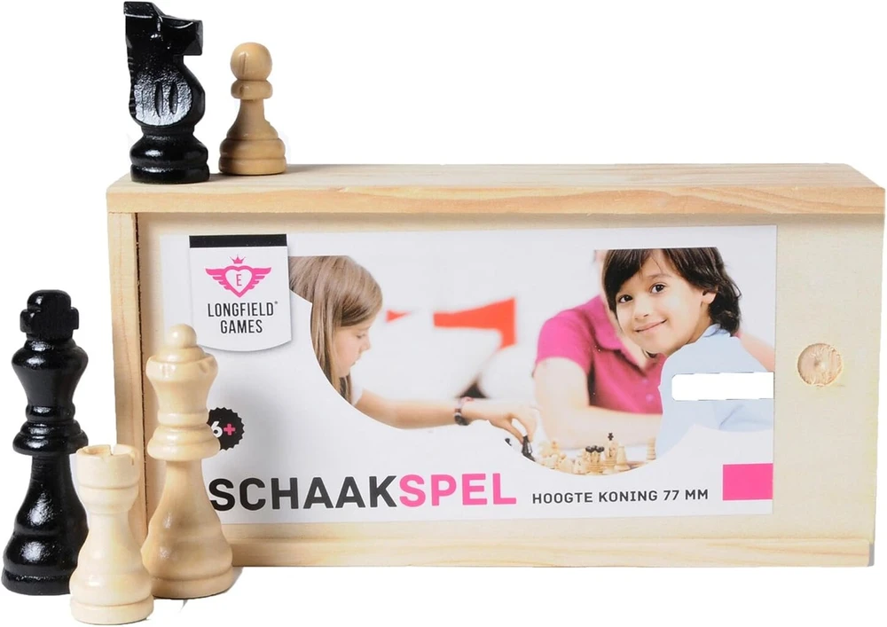Longfield Ak sport šachmatų figūros dėžutėje numeris 3