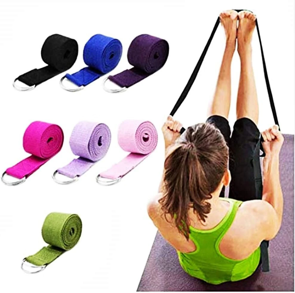 Lovelegis jogos fitneso diržas - dirželis - 180 x 4 cm - tempimas - pilatesas - tempimas - treniruotės - mankšta - gimnastika - kineziterapija - kalėdinė ir gimtadienio dovana