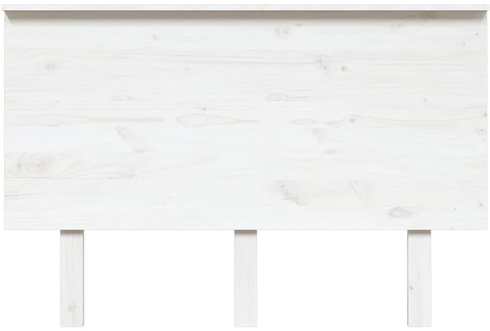 Lova Lovos galvūgalis, baltas, 124x6x82,5cm, pušies medienos masyvas