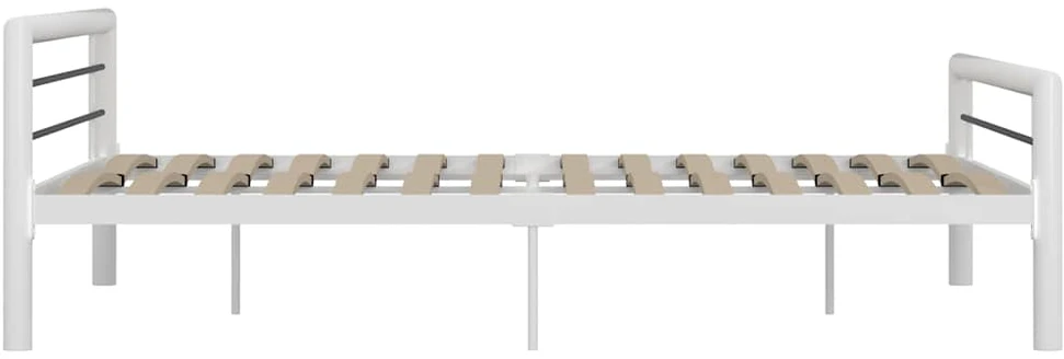 Lova Lovos rėmas, baltos ir juodos spalvos, 180x200cm, metalas