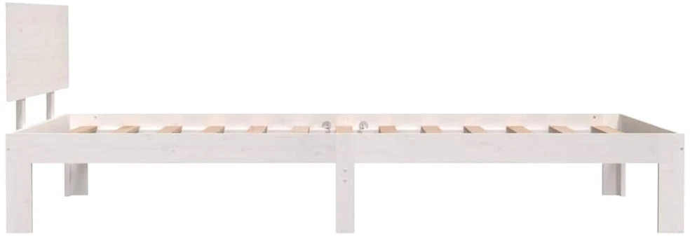 Lova Lovos rėmas, baltos spalvos, 100x200cm, pušies medienos masyvas