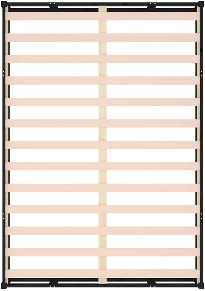 Lova Lovos rėmas, juodos spalvos, 140x190cm, medienos masyvas