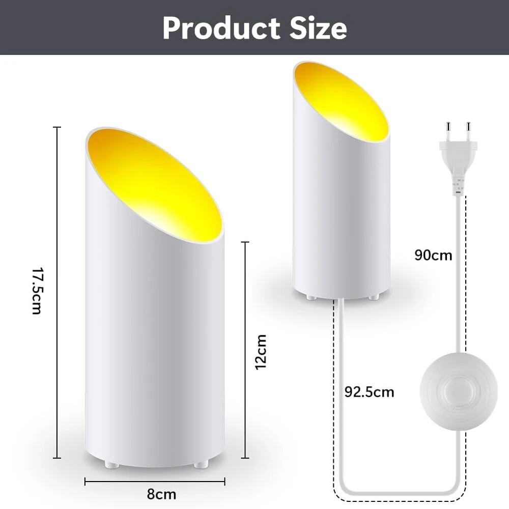 Lubinis šviestuvas Adiwo led uplight spot, grindų prožektorius, 2 led grindų šviestuvų rinkinys atmosferiniam akcentiniam apšvietimui, lubiniai šviestuvai, grindų lempa, reguliuojamas, šilta geltona,, šalta balta šviesa