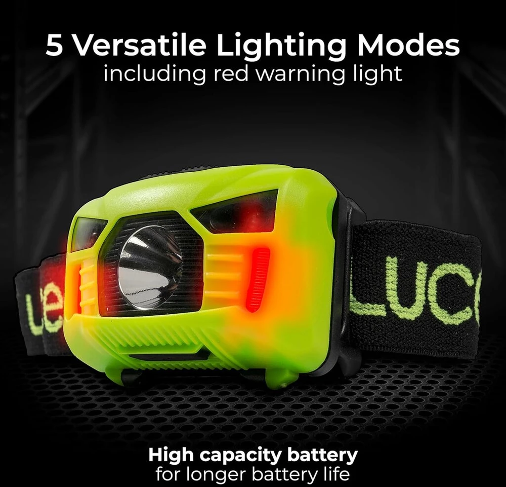 Luceco Led priekinis žibintas su Usb ir judesio jutikliu, 5 režimai