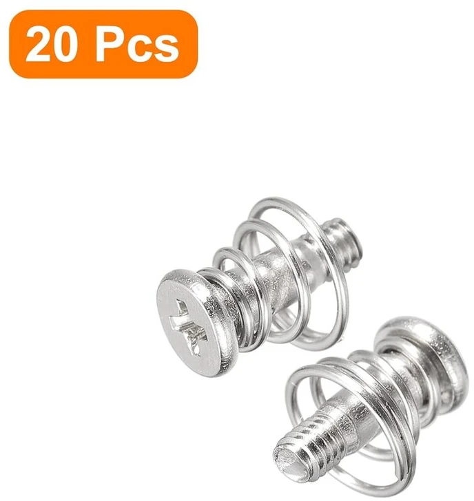 M2.5 x 9 mm spyruokliniai varžtai, 20 vnt. kompiuterio aušintuvams