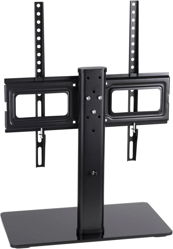 Laikiklis Maclean Mc-450 tv stovas 32-65 colių qled lcd led oled plazminiams televizoriams iki maks. 40 kg vesa 400 x 400, reguliuojamo aukščio