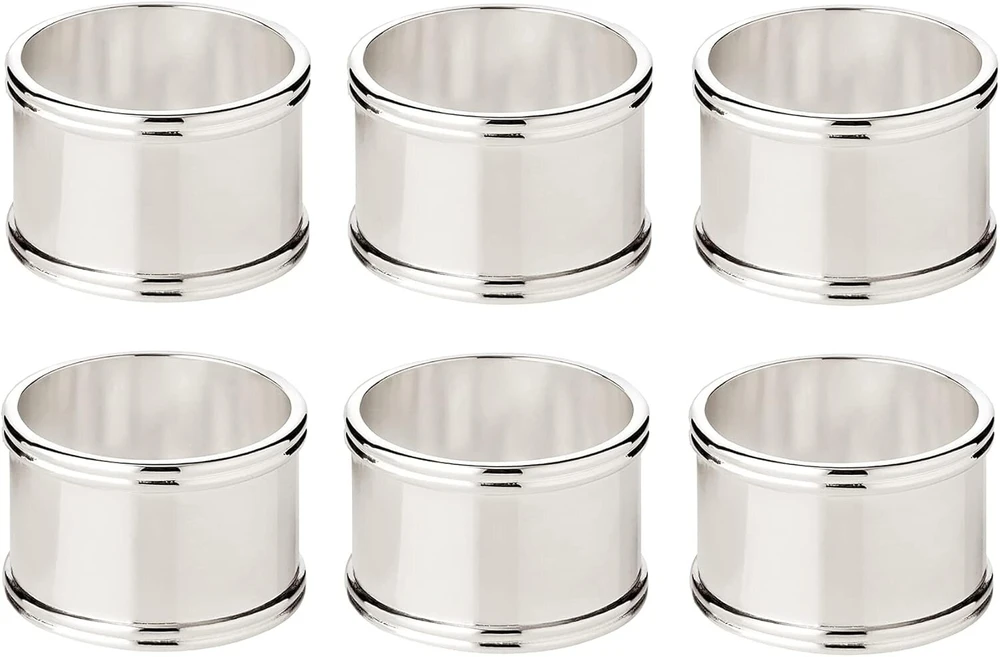 Madrid napkin ring sidabruotas