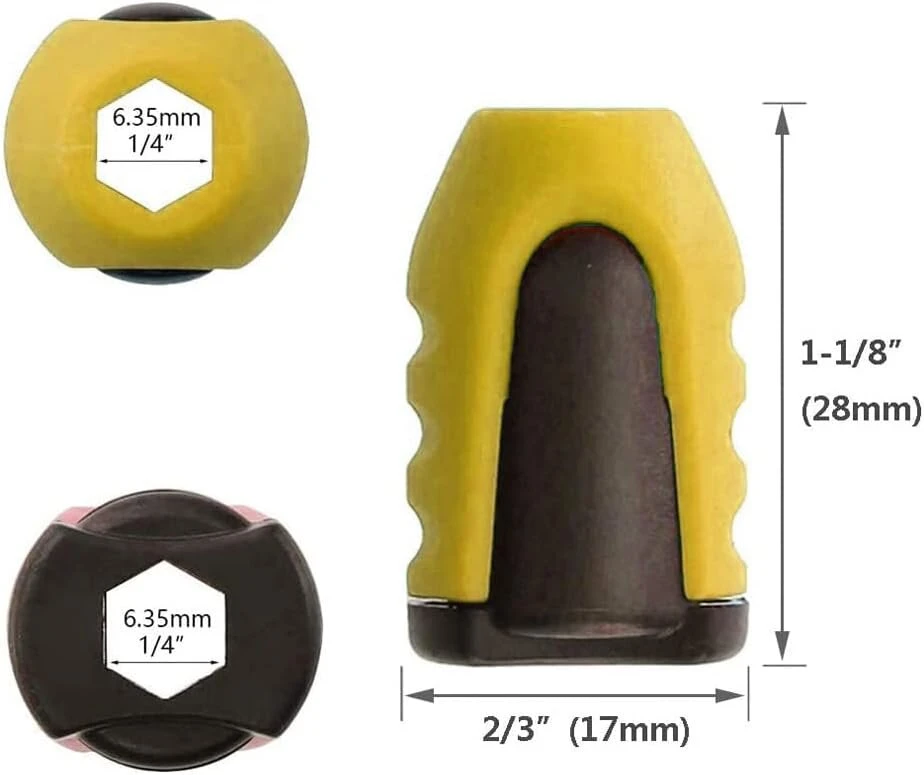 Magnetinis žiedas atsuktuvo antgaliams, 3 vnt.
