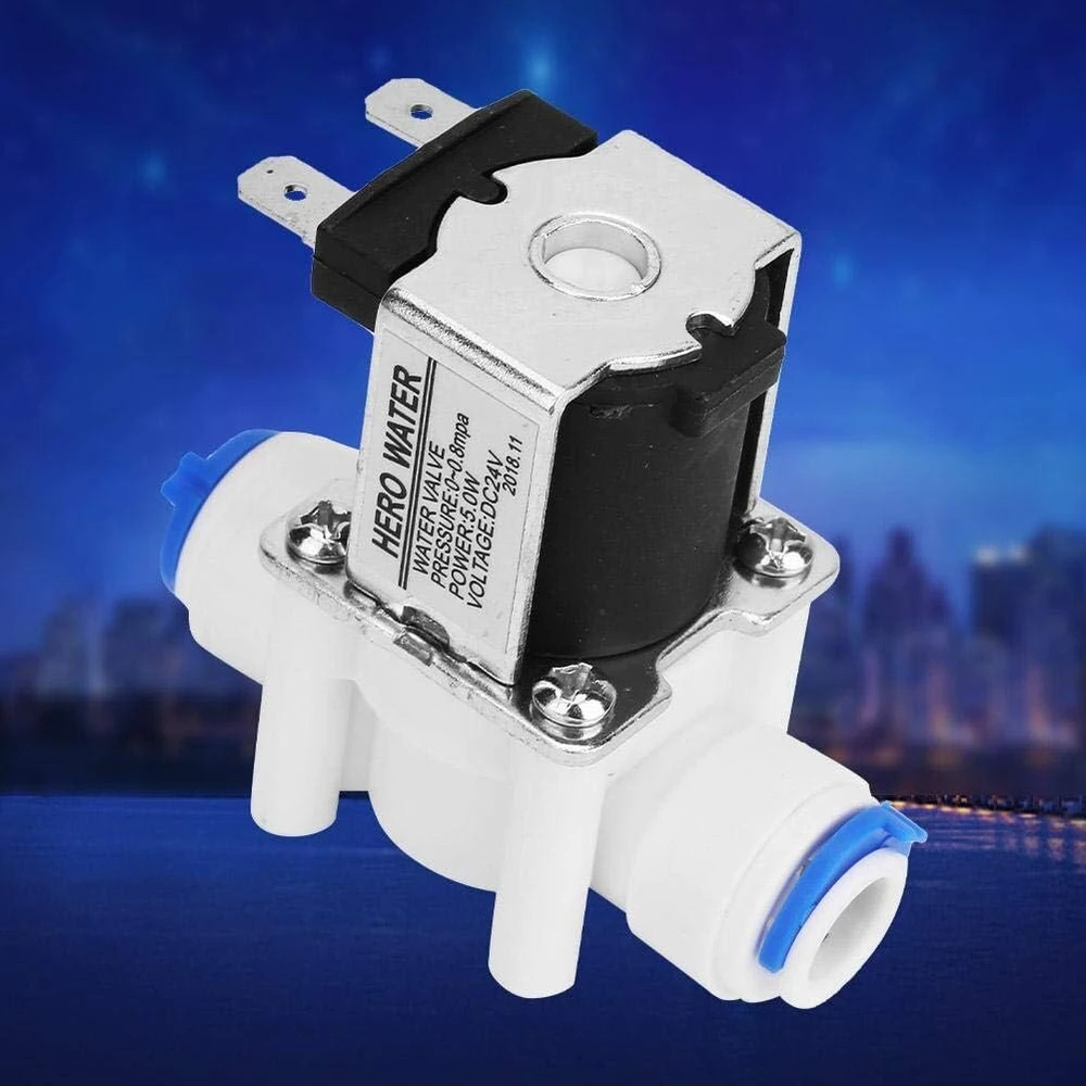 Magt 24v Dc Plastikinis Paprastai Uždarytas Solenoidinis Vožtuvas