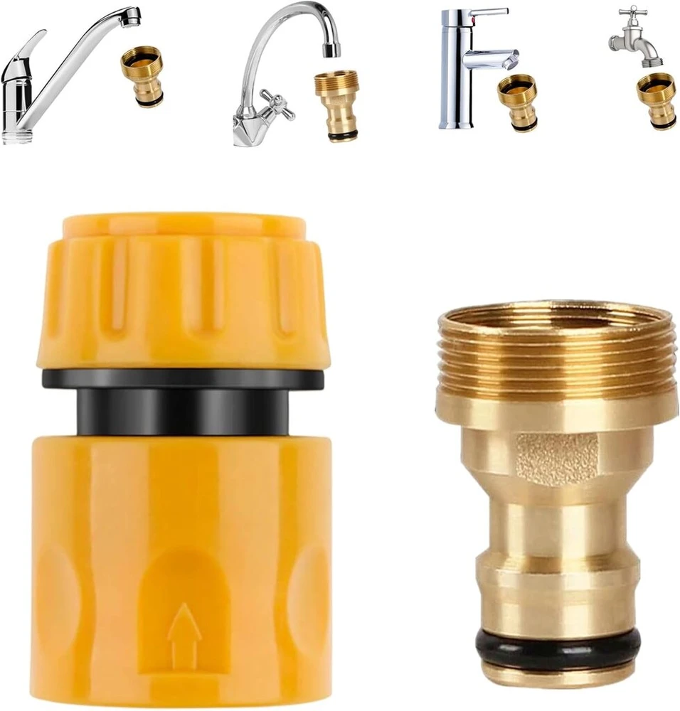Maišytuvo jungtis: 22mm vidinis, 24mm išorinis sriegis, greita jungtis