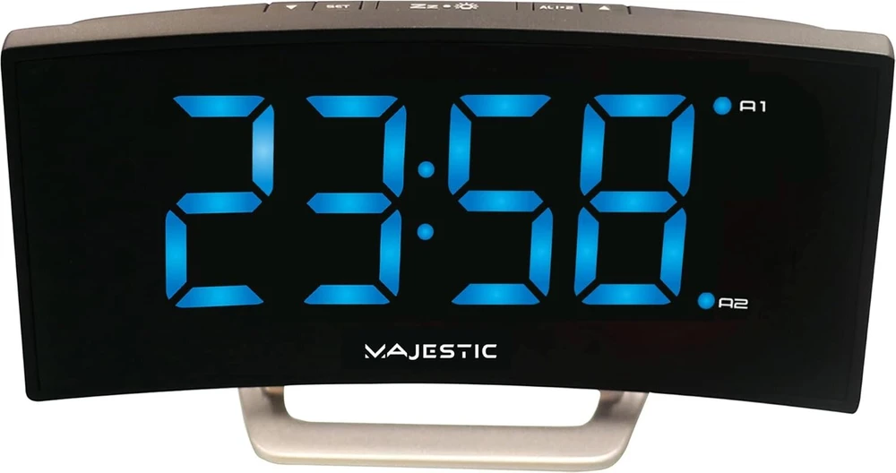 Majestic Sve 234 Žadintuvas su dideliu Led ekranu