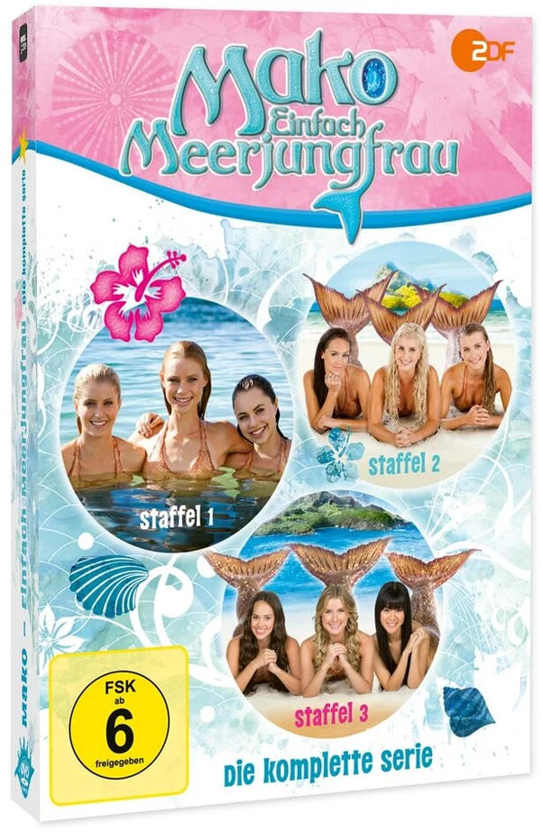 Vinilinė plokštelė Mako - Einfach Meerjungfrau - visa serija [10 Dvd]