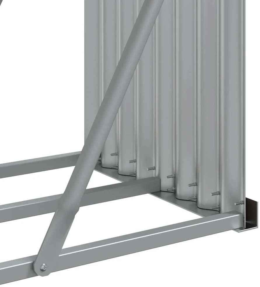 Malkų stovas, antracito, 180x45x100cm, galvanizuotas plienas