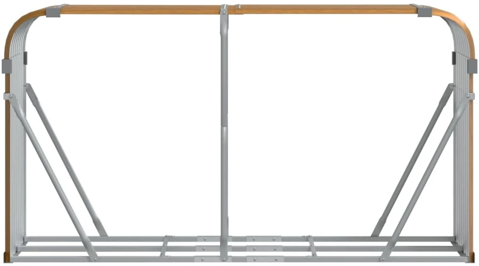 Malkų stovas, medžio išvaizda, 180x45x100cm, galvanizuotas plienas