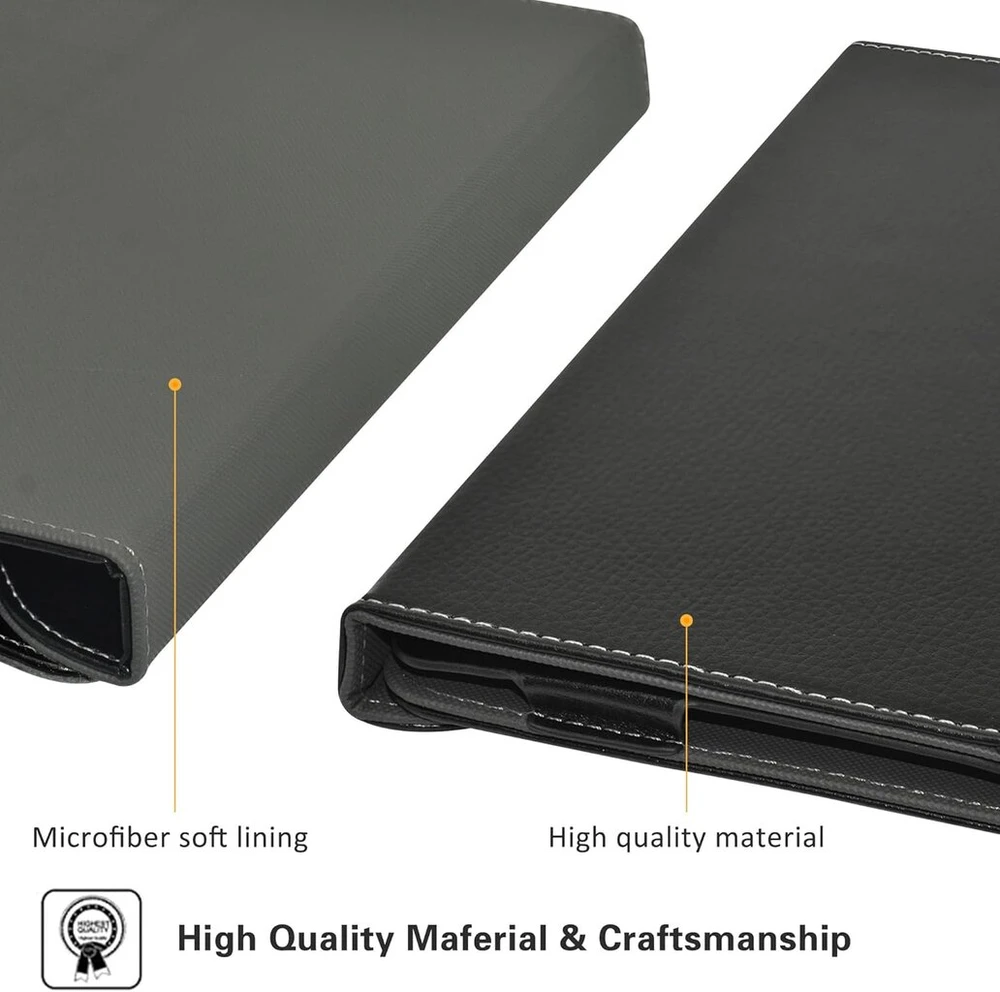 Mama mouth dėklas, suderinamas su lenovo legion, 360° besisukantis stovas, aukščiausios kokybės apsauginis dėklas su stovo funkcija, skirtas lenovo legion y700 tab tb320fc 8.8 colių planšetiniam kompiuteriui, juodas